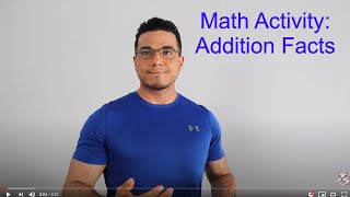 Math Activity:  Dice/Playing-Card Addition Facts