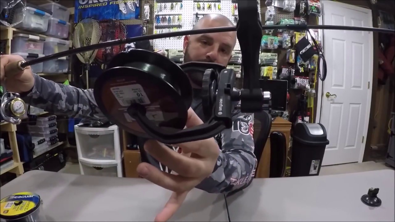 How to properly spool your reels with NEW Piscifun Line Spooler ft