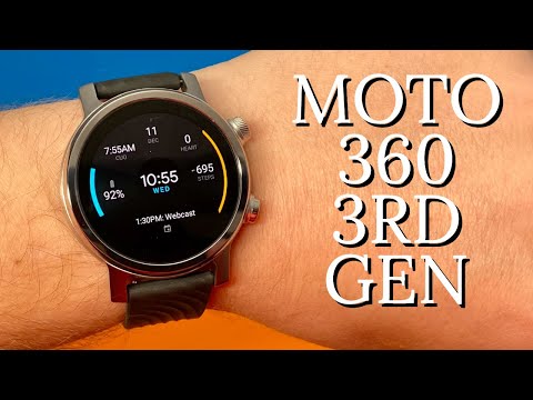 Moto 360 3rd Gen Unboxing & First Impressions