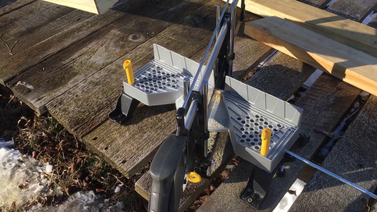 Stanley Adjustable Angle Clamp Miter Box Review - YouTube | Zangen