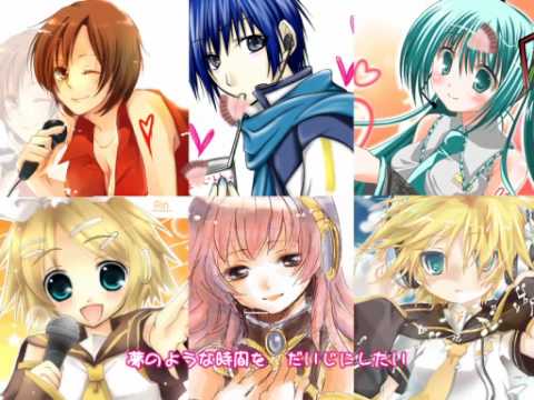 [ルカ,MEIKO,KAITO,ミク,リン,レン] "For Valentine's Day" english sub (annotation)