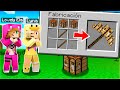 Minecraft pero CRAFTEAMOS PICOS de CUALQUIER BLOQUE 😱 MINECRAFT con LYNA