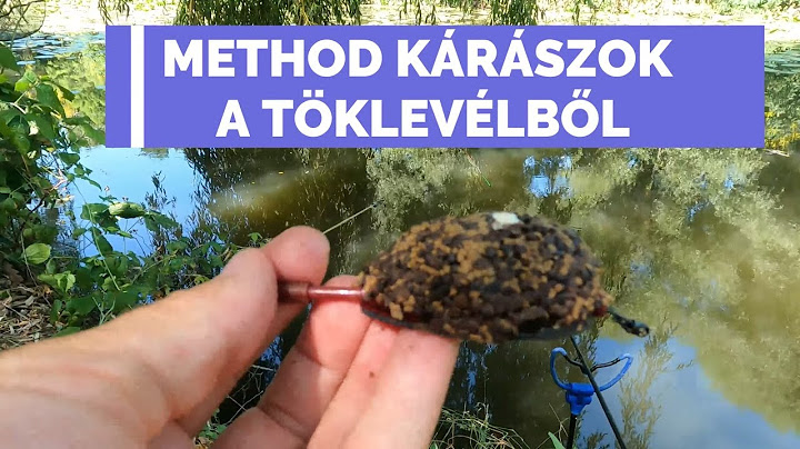 METHOD PECA EXTRÁKKAL: kárászok a tökleveles csatornából és egy „kemény” meglepetés