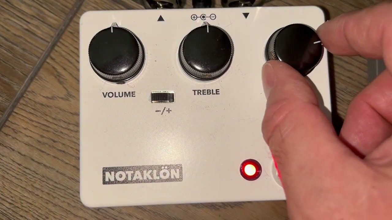 Sampling My Brother's Pedals: JHS Notaklon (Assembled from Kit