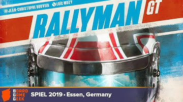 Rallyman GT - game overview at SPIEL 2019