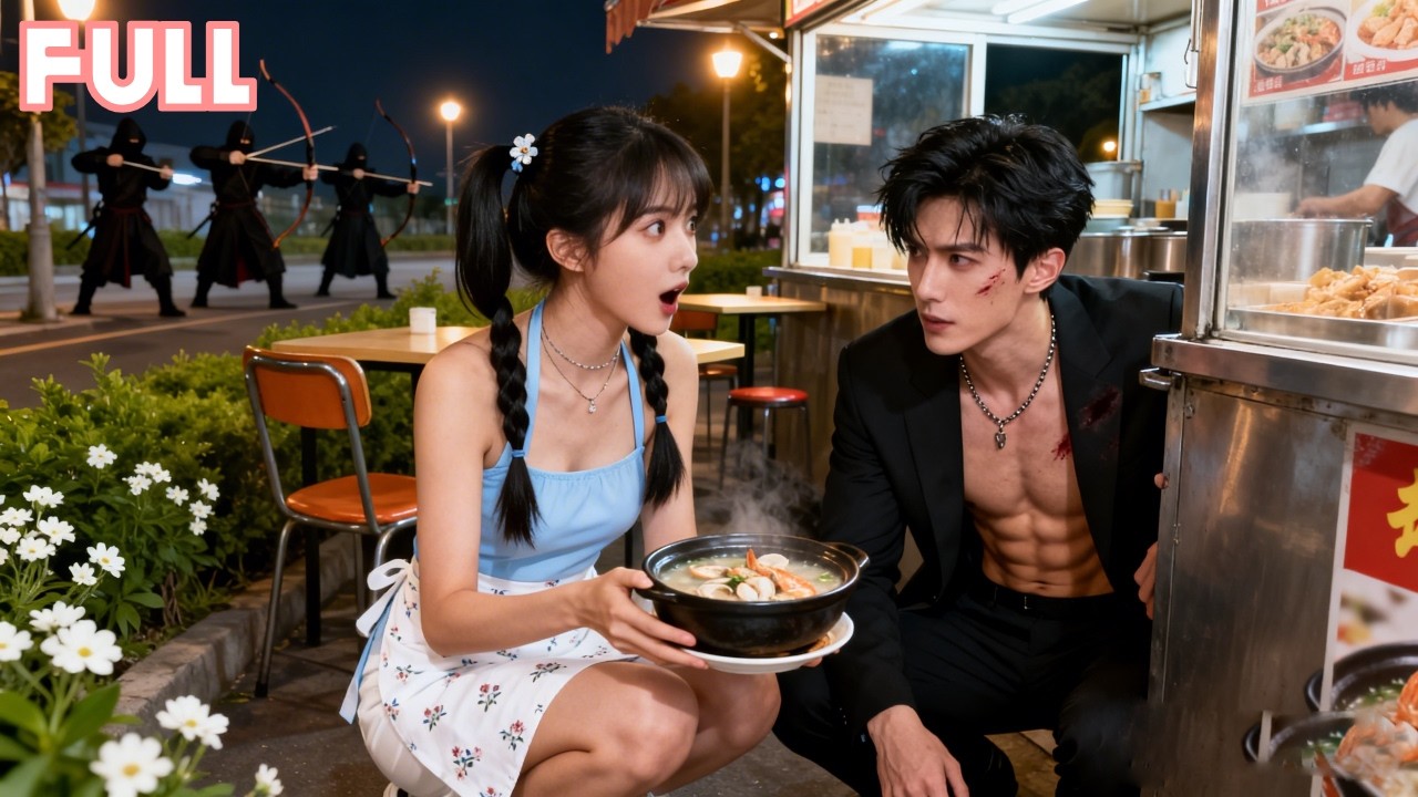 CEO Perseguido Salvado por Vendedora Callejera —Años Después, Probó su Gachas—¡La Reconoció!