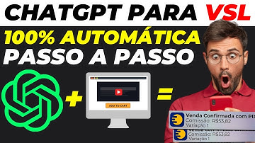 Como Fazer Uma VSL Com ChatGPT Destacando Imagens e Vídeos