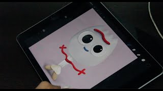 Digital drawing Forky Chibi | Toy Story 4 in Ipad Pro! - Procreate