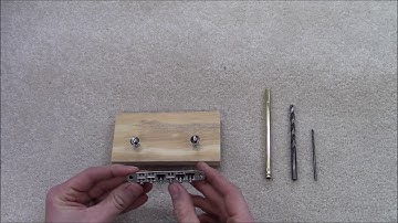 How to Flip the Saddles on a Callaham ABR-1 Bridge