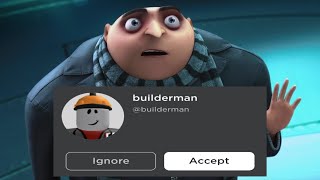 gru finds roblox friend