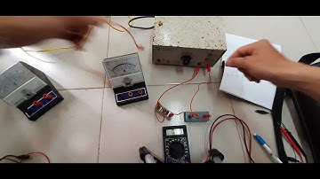 đo hiệu điện thế và dòng điện trong mạch có 2 bóng đèn nối tiếp