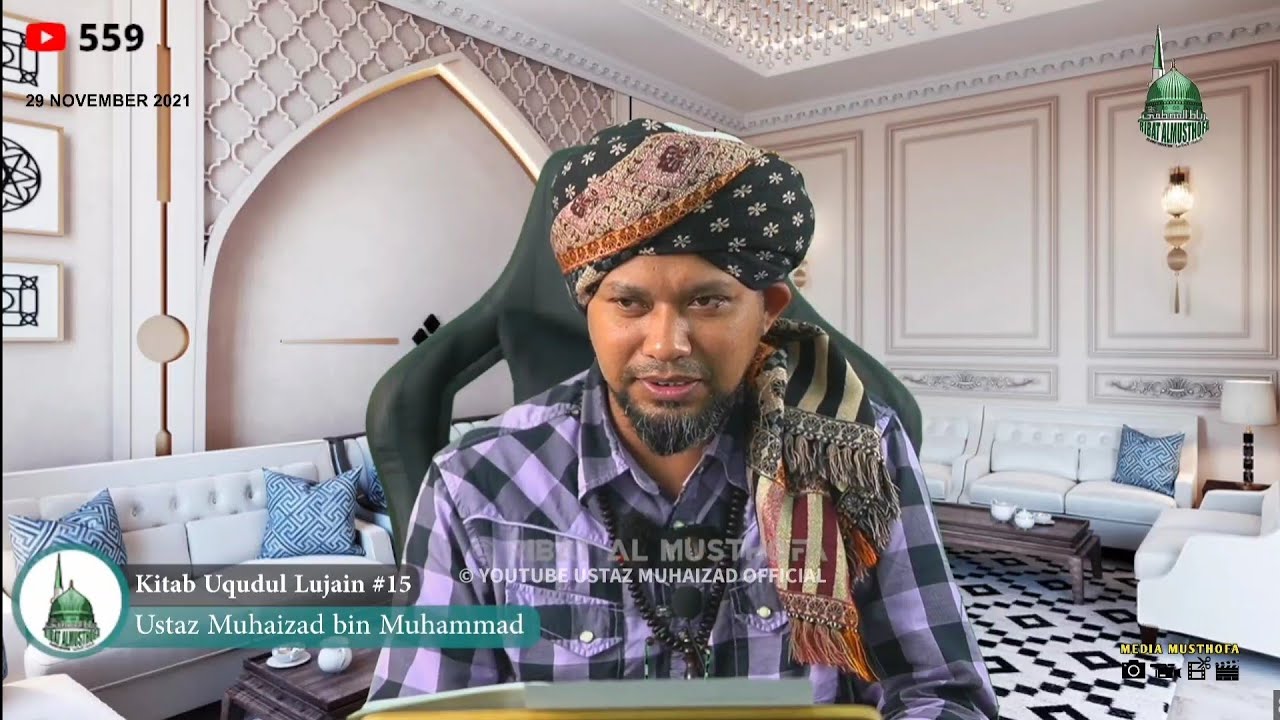 Siri 15 - Inilah Sifat Isteri Yang Boleh Memilih Pintu Syurga di Akhirat Nanti.. | 'Uqudul Lujain