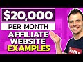 Affiliate Website Examples Making $20,000 a Month Each
