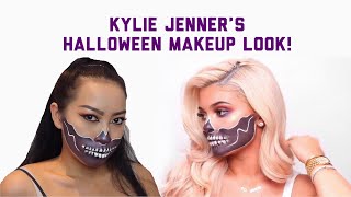 Recreating James Charles \& Kylie Jenner’s Halloween Makeup Look