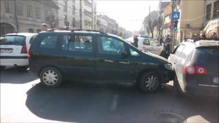 Accident pe Moților - Cluj - 14 martie