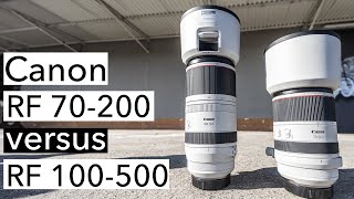 Canon RF 100500mm vs RF 70200mm | more speed or more focal length? EOS R vs EOS R5 [4K]