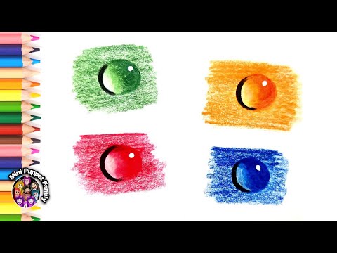 Kolay 3D Damla Çizimi - Su Damlası Nasıl Çizilir - Easy 3D Drop Drawing - How to Draw Water Drop