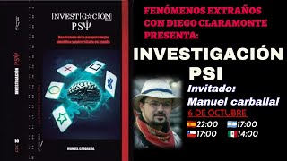 PSI INVESTIGATION: PARAPSYCHOLOGY IN SPAIN | MANUEL CARBALLAL screenshot 1