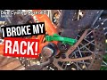 I broke my rack  bike touring australia episode 43