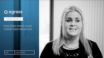 How does email cause insider data breaches? with Lisa Forte