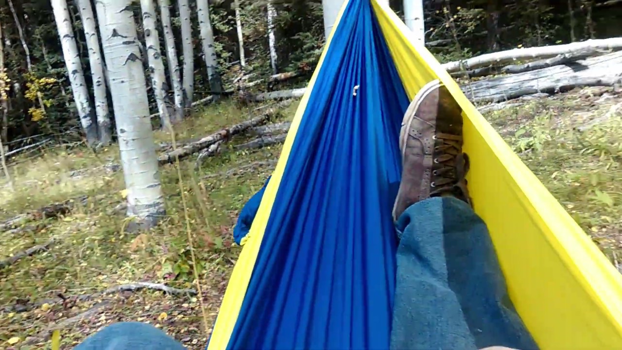 Hammock camping YouTube