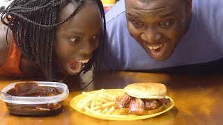 HOW TO MAKE TGI FRIDAY'S JACK DANIELS BURGER!!!