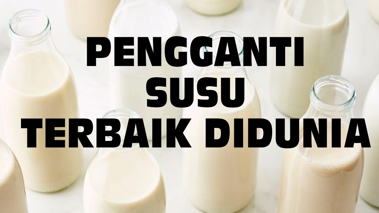 4 PENGGANTI SUSU TERBAIK DI DUNIA!! — Dr. Noordin Darus
