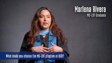 USD LDT Online Graduate Testimonial: Marlena Rivera