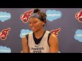 Erica wheeler indiana fever guard on the new season taking caitlin clark under her wing