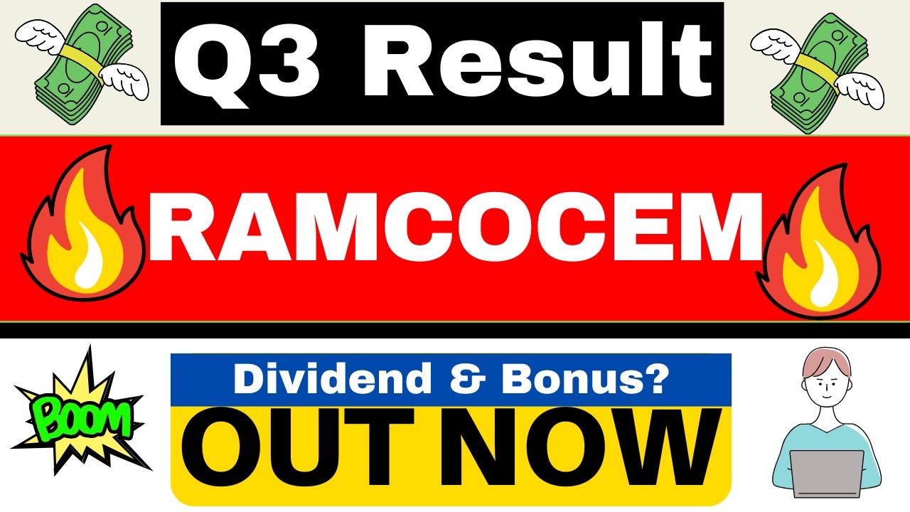 Ramco Cements | Q3 results 2025 today | RAMCOCEM share latest news | Q3 results 2026 today