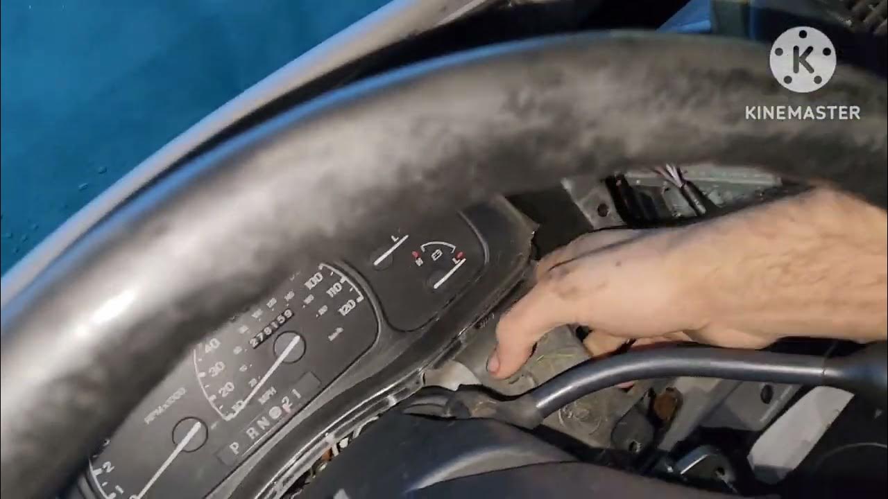 2000 ford ranger dash lights not working - YouTube