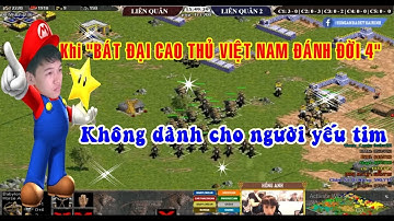 AOE Highlights | Trận đánh đời 4 KINH ĐIỂN của 8 game thủ hàng đầu Việt Nam !