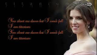 Cover titanium ( anna kendrick)