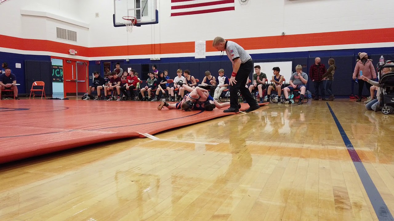 Come from behind victory on points in 75 pound weight class - Ben B.