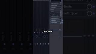 I only use 2 plugins on my master🤷‍♂️ #flstudio