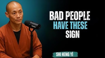 10 EVIDENT Signs that there is a EVIL person next to you | Shi Heng Yi Motivation
