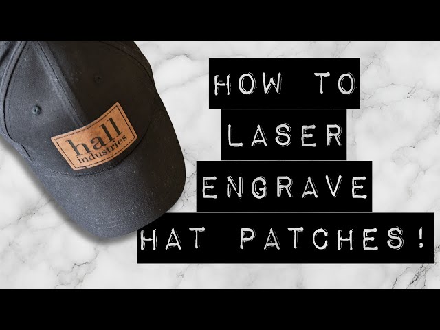Making a Leather Patch Hat with a Glowforge & Cricut