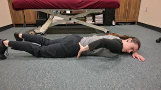 Prone Glute Set