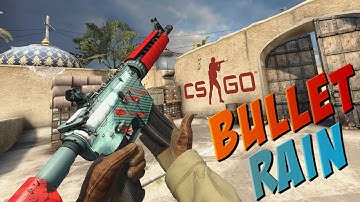 CS:GO - M4A4 | Bullet Rain Gameplay