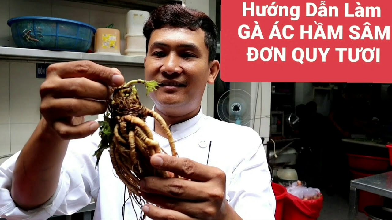 Sâm Đương Quy Tươi Hầm Gà Bồi Bổ Sức Khỏe, Nâng Cao Sức Đề Kháng