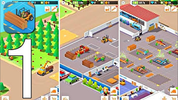 Idle Lumber Empire - Gameplay Walkthrough Part 1 (iOS, Android)