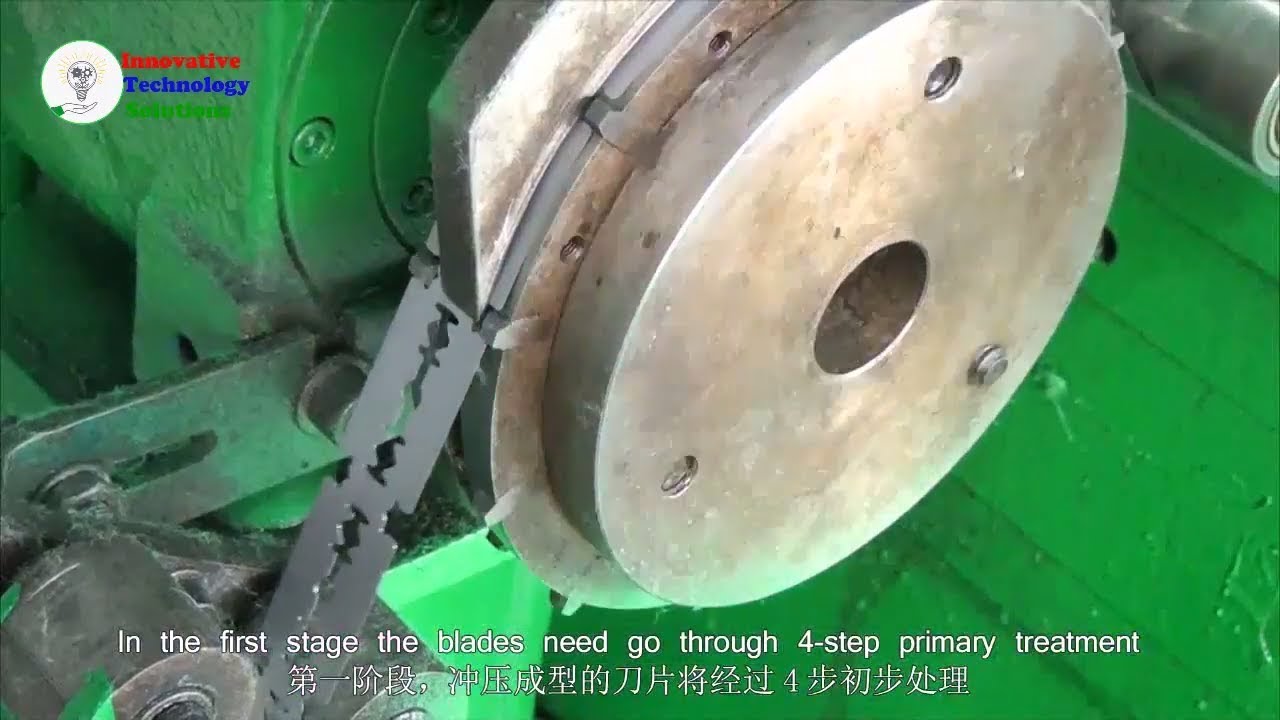 Discovery the Double Edge Razor Blades factory in China YouTube