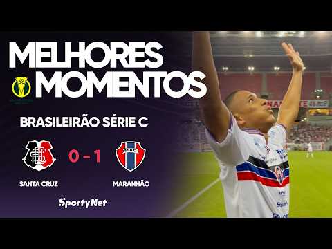 Santa Cruz 0 - 1 Maranhão
