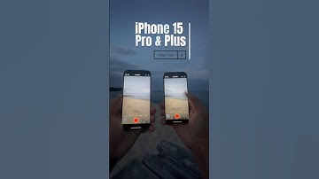 iPhone 15 Plus vs iPhone 15 Pro video camera test. #iphone15pro  #iphone15plus #shorts