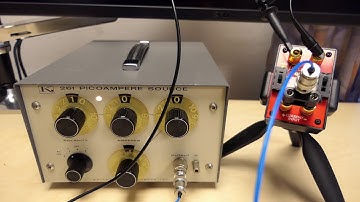 Low current measurement: tests with EEVblog uCurrent Gold and femto DLPCA-200