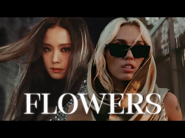 JISOO & Miley Cyrus - Flowers (Mashup) class=