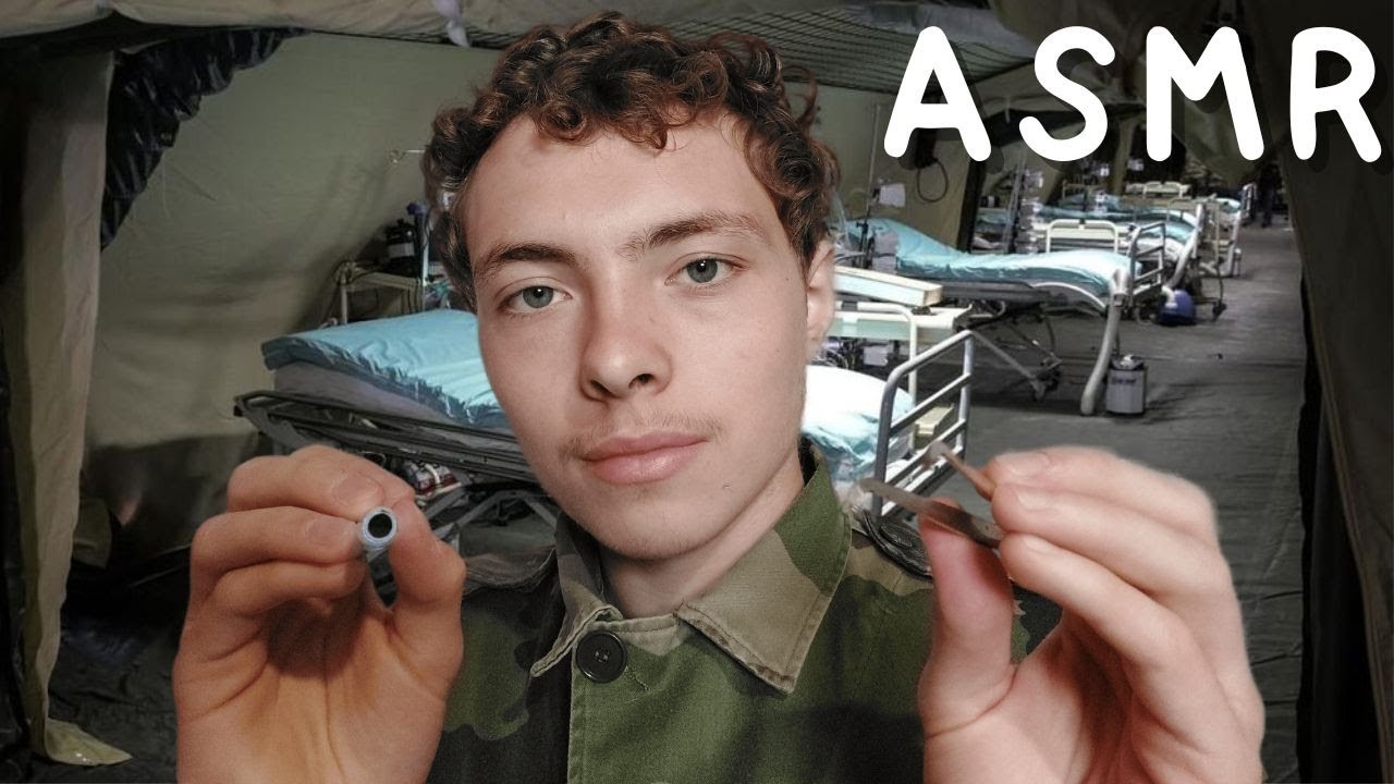 ASMR FR: Roleplay🧑‍⚕️Médecin militaire🧑‍⚕️(tu t'es pris une balle)