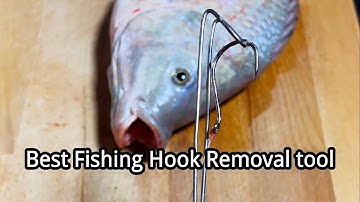 How to easily make a DIY Fishing  Hook Remover