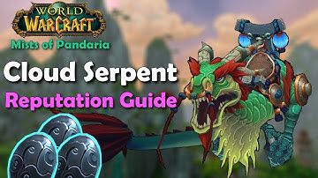 Order of the Cloud Serpent Guide - How to get Exalted in 2 Days