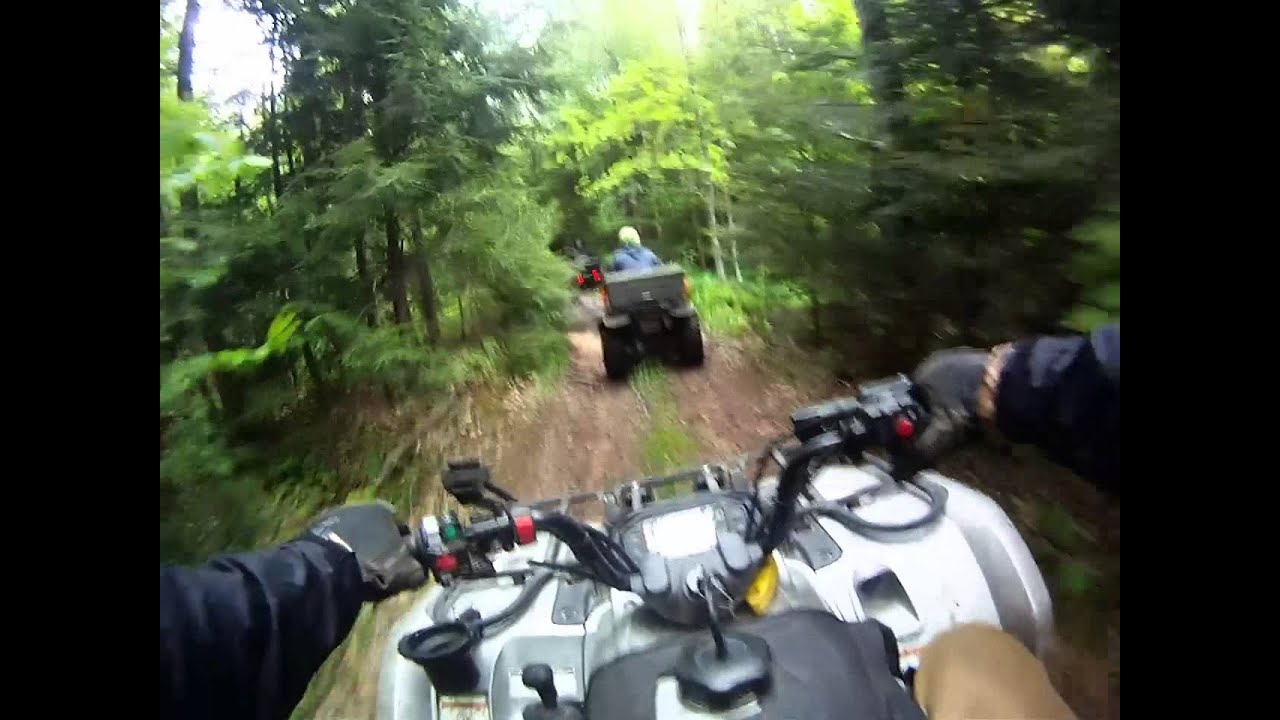 Riding ATV's in Michigan's Upper Peninsula, U.P. YouTube